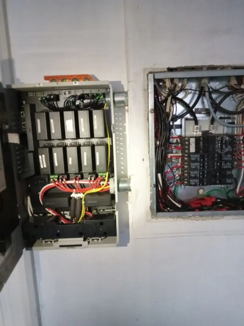 Electrical panel upgrade completed for Commercial Electrician Services in Gilberts
